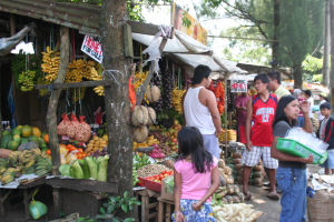 fruit market in the Philippines