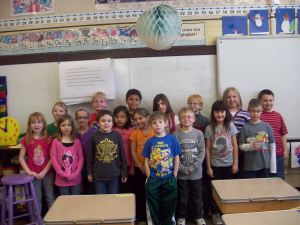 Flat Stanley visits North Dakota