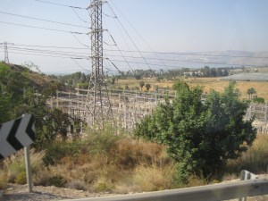 irrigation pumping station near the Sea of Galilee