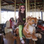 riding the carousel