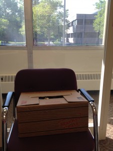 my market crate of veggies at my office