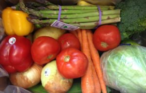 vegetables delivered to my office