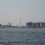 Coney Island from the bay