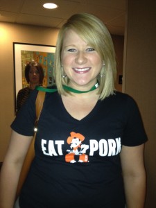 Meghan Cline @CityGirl4Ag likes Oklahoma State and Pork