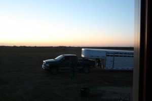 Sunrise on the Hadricks' Ranch