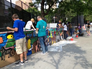 community involvement at a school in TriBecCa