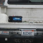 AgChat license plate