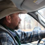 Jeff Fowle touring me around his ranch