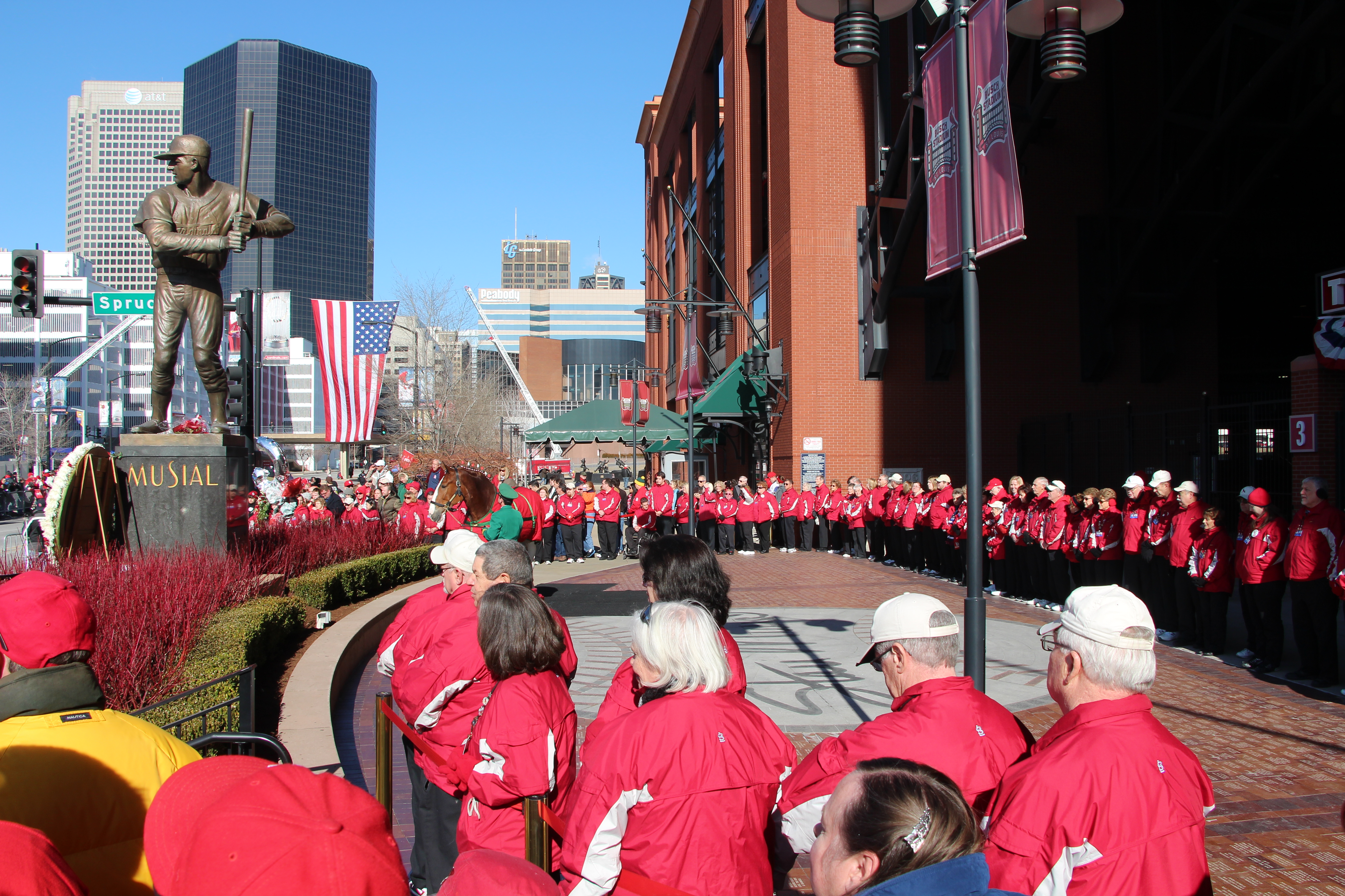 Honoring Stan Musial at Busch Stadium -- My Personal View