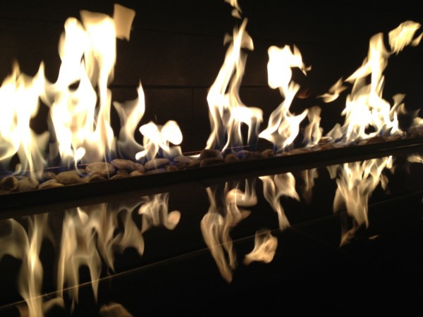 fire & reflection