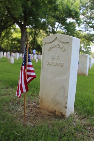 Unknown US Soldier tombstone
