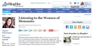 most popular article on blogher