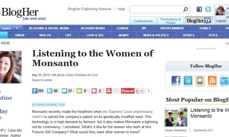 most popular article on blogher