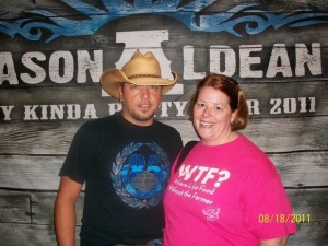 Jason Aldean and Janice Person - we make a cute couple :) 