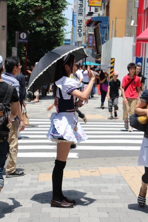 girls who look like anime in Japan