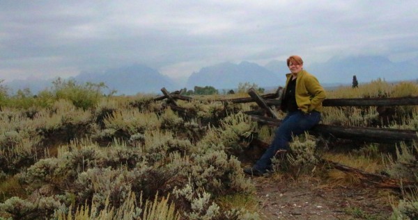 self-portrait Grand Teton 