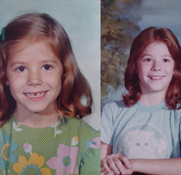 My red hair through the years