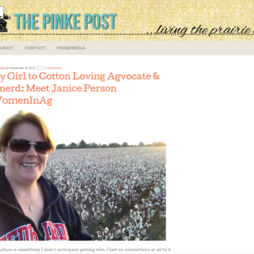 The Pinke Post feature on JP