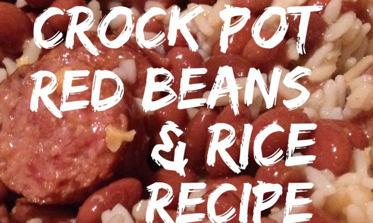 crock pot red beans & rice