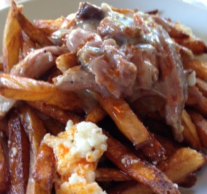poutine at Hog & Hominy