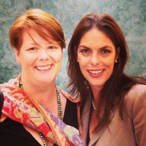 me & Julie Borlaug