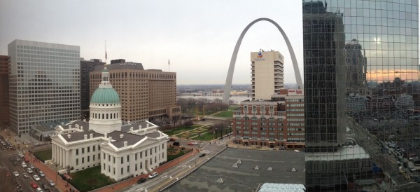 The Arch & Federal Courthouse of the Jefferson National Expansion Memporial