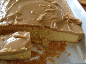 caramel cake