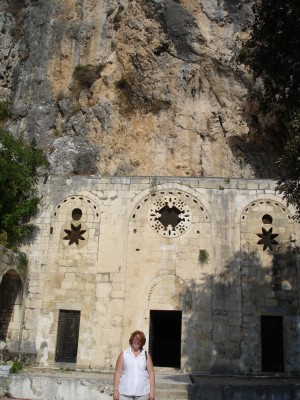 Church of St Peter in Antakya in the hillside