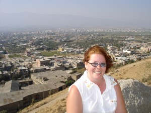 The view of Antakya from the hillside