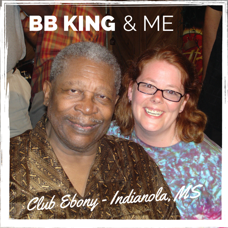 BB King and me after a concert