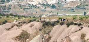 hiking in Turkey's Red Valley