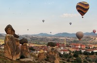 Turkish ballooning over fairy chimneys