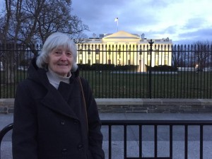 mom at the white house