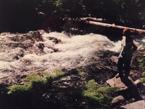 Georgia in the Nisqually River