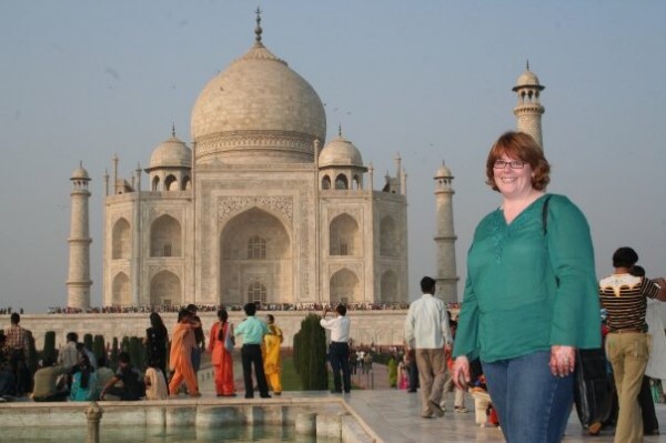 me at Taj Mahal