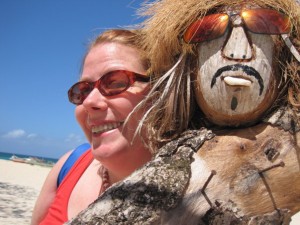 visiting a friend on puka beach