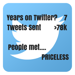 seven years on Twitter