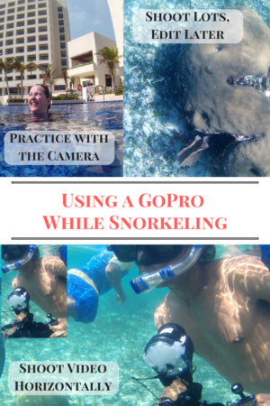 Using GoPro while Snorkeling