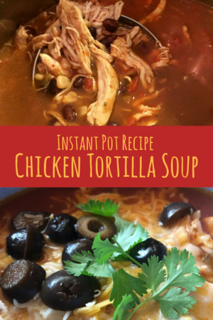 chicken tortilla soup recipe instant pot