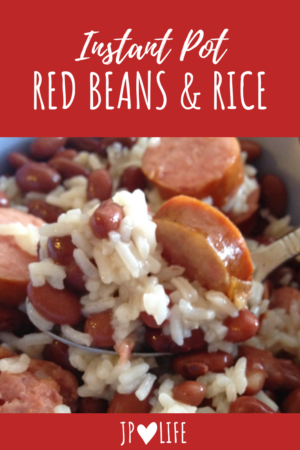 instant pot red beans and rice